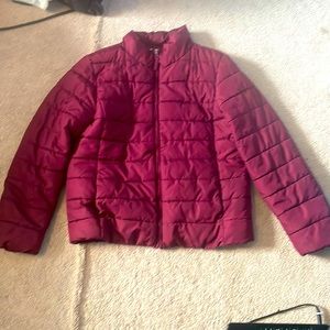 A nice winter coat for school or something